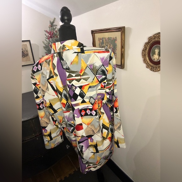 Vintage 80s blazer size medium - Picture 5 of 7